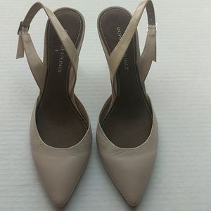 DONALD J PLINER/ heeled slingbacks